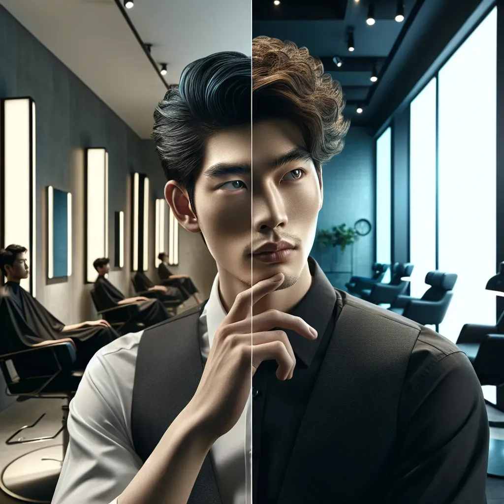남자 펌 가격, 과연 합리적일까? 가성비 vs 가심비 전격 비교